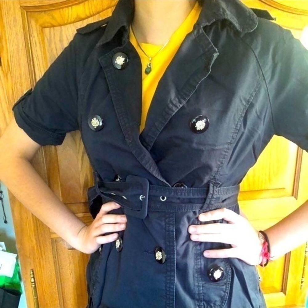 IRIS BASIC Navy sailor‎ jacket small